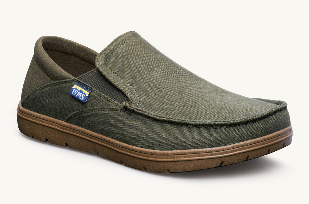 Lems Slip On Skor Drifter Dam Olivgröna | LIT5211LB