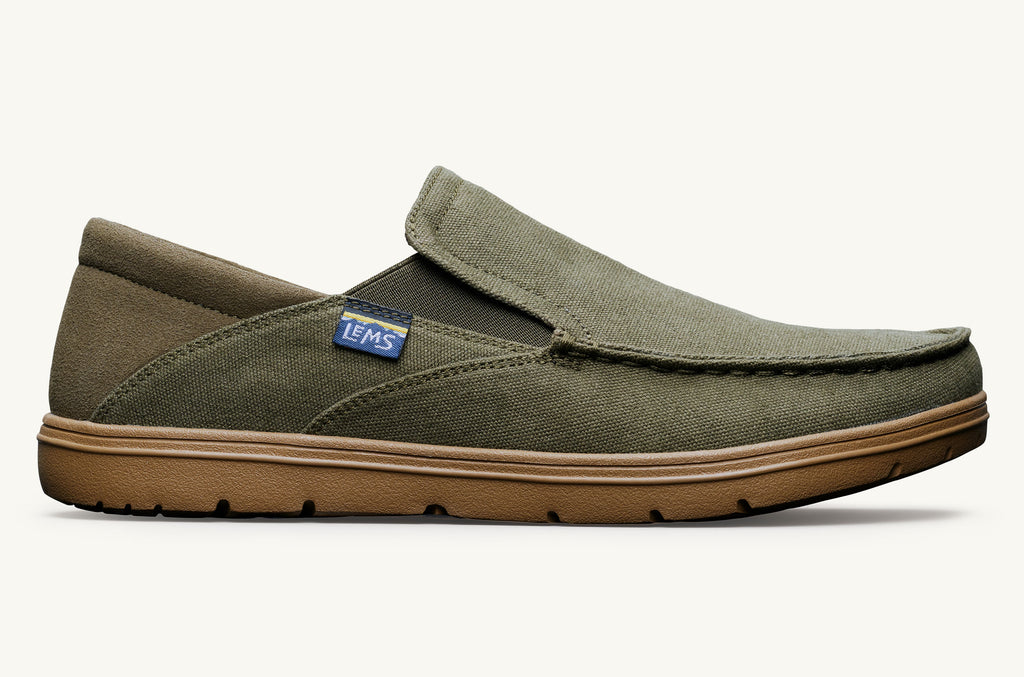 Lems Slip On Skor Drifter Dam Olivgröna | LIT5211LB