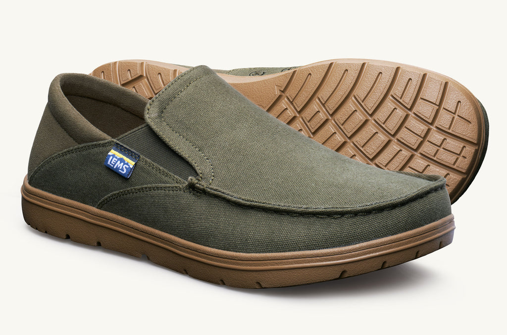 Lems Slip On Skor Drifter Dam Olivgröna | LIT5211LB