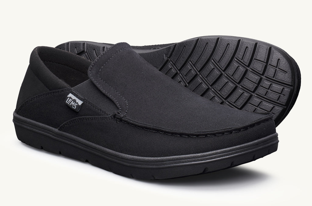 Lems Slip On Skor Drifter Herr Svarta | ZXR3795MS