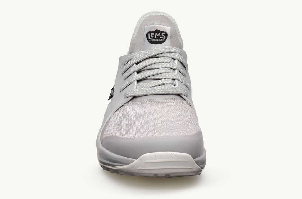 Lems Sneakers Mesa Dam Vita Grå | YRQ3270NT