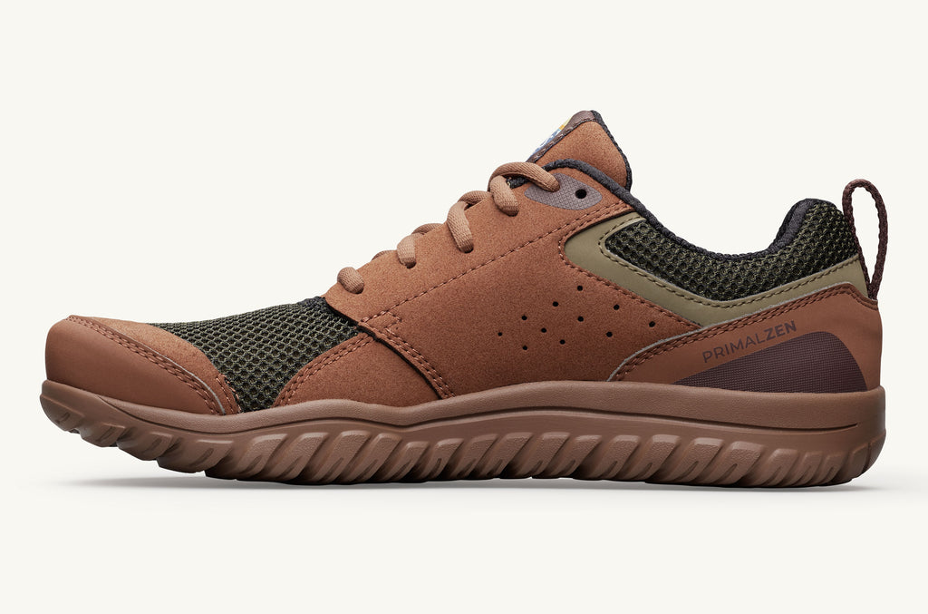 Lems Sneakers Primal Zen Herr Bruna Gröna | DTR490FS