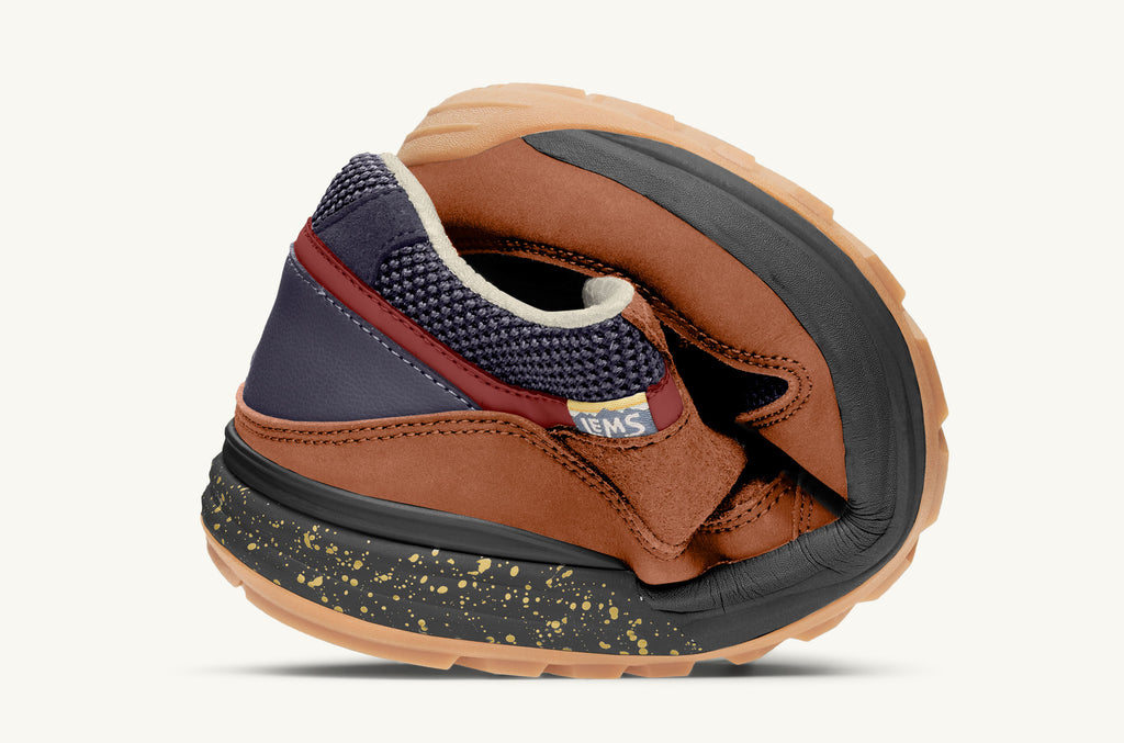 Lems Sneakers Trailhead Dam Bruna Blå | EOR4720EQ