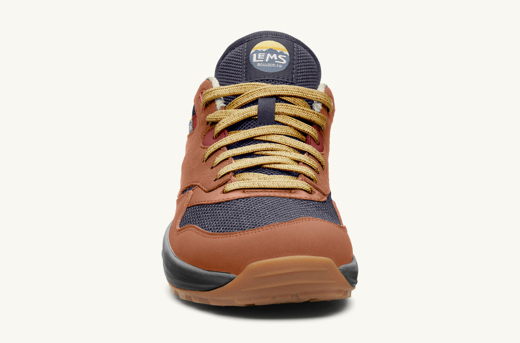 Lems Sneakers Trailhead Dam Bruna Blå | EOR4720EQ