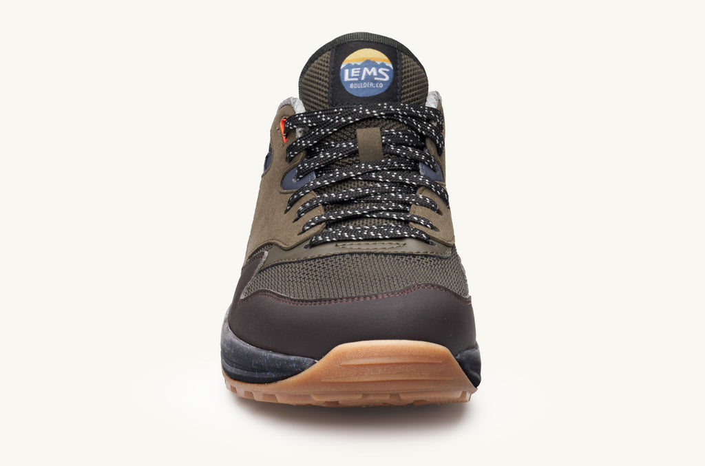 Lems Sneakers Trailhead Herr Bruna Gröna | QUW4266MI